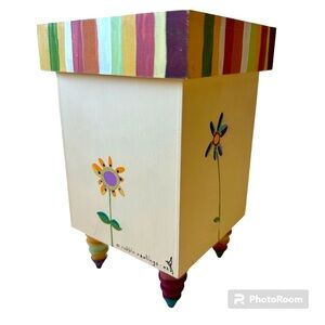 Robbin Rawlings Hand Painted Signed Wood Box